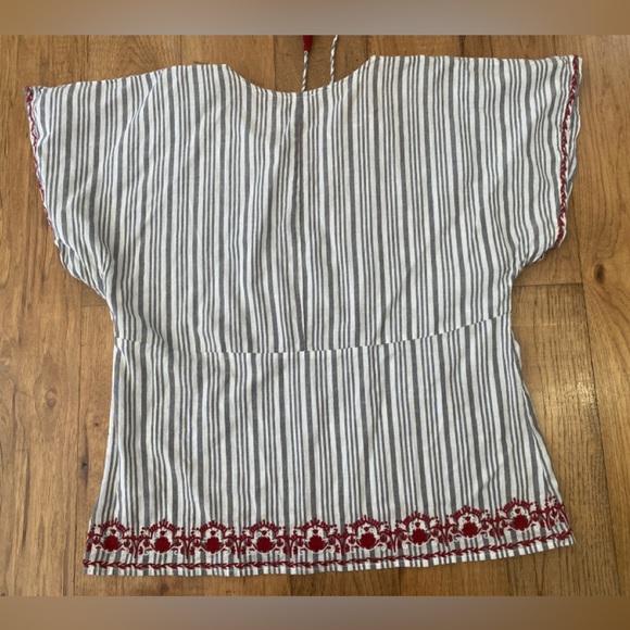 Garnet Hill Embroidered Top - Picture 2 of 3